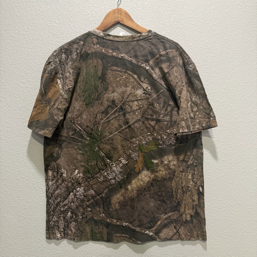 Disney Chip Dale Camo Graphic Tee XL Vintage Style Distressed Forest Shirt NWOT - Picture 6 of 13